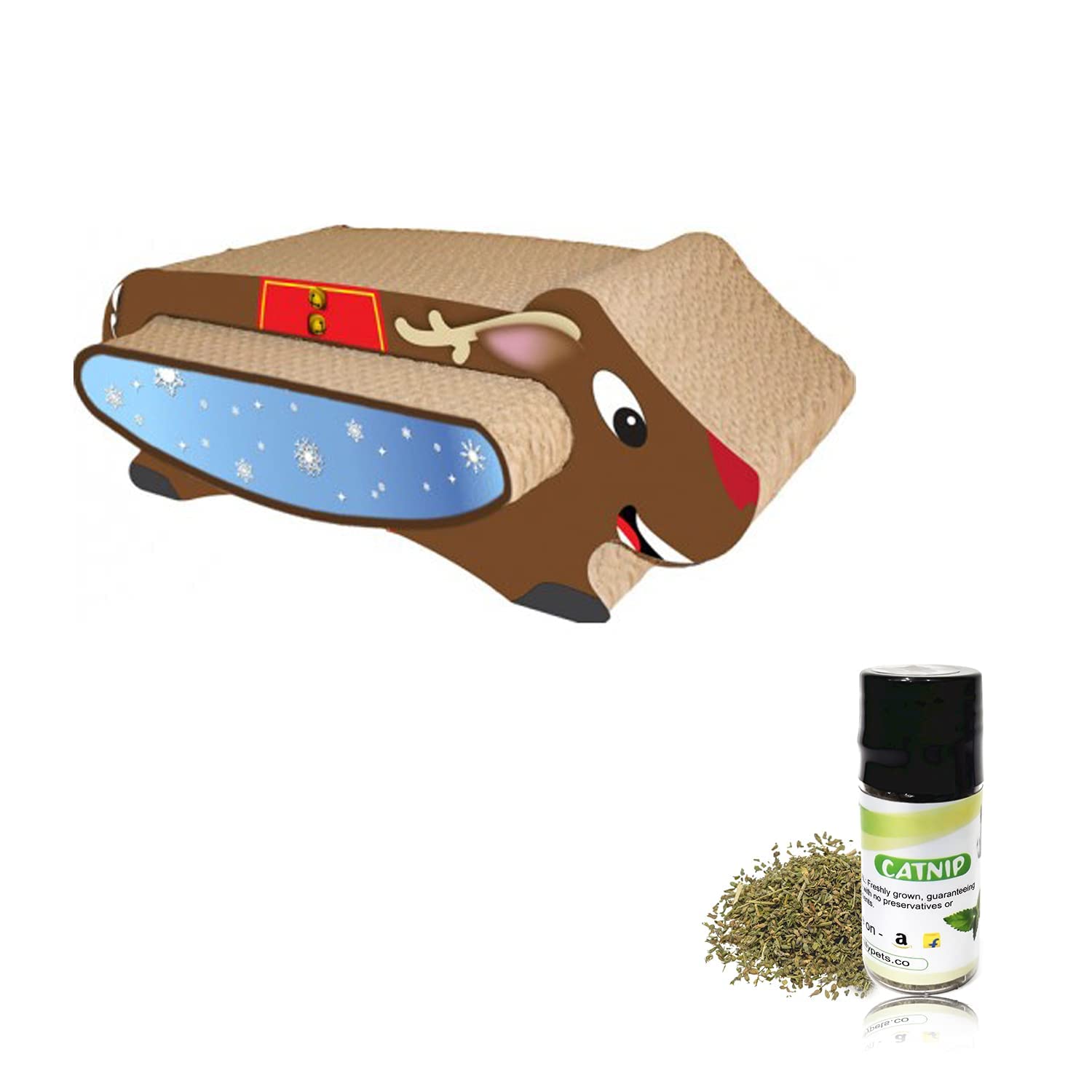 PSK PET MART Cat Scratcher Cardboard 2 in 1 Reversible Scratching Pad Recyclable Corrugated Scratch Toy with Mouse Shape Cat Scratch Lounge for Furniture Protection Scratch Board for Sweet Cats (B09JZMRNMQ) Amazon Price History, Amazon Price Tracker