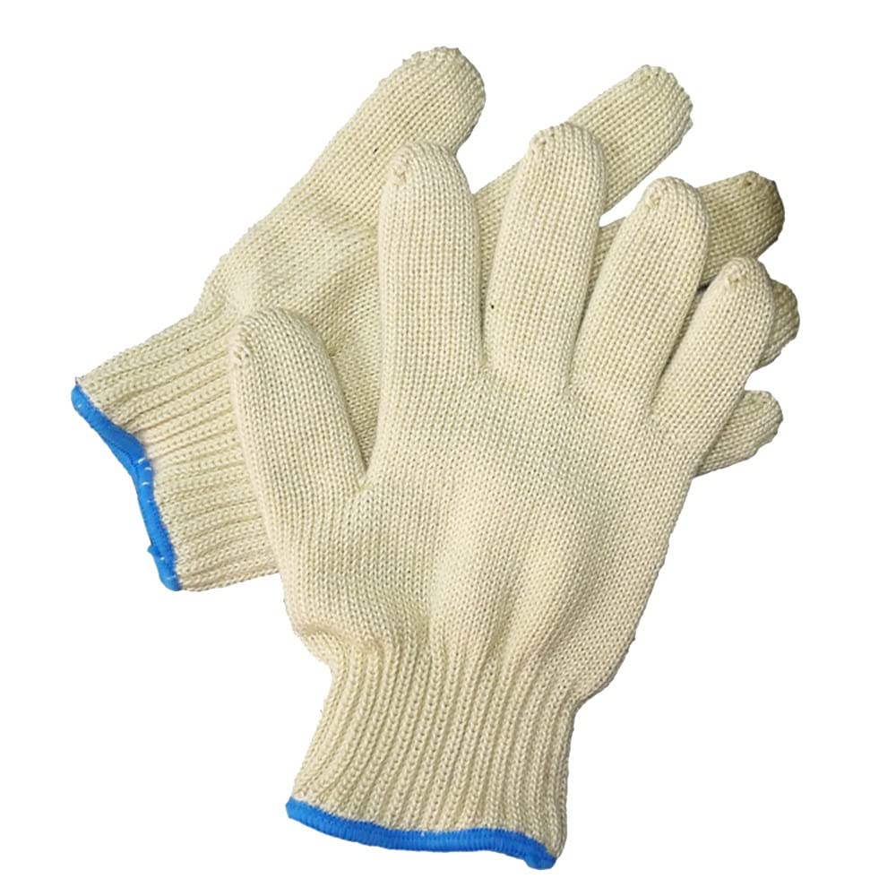 LAXTO Nylon Work Gloves,Proof Cut Palm,Men's And Women's Anti-stab Gardening Gloves, Heat-insulating Gloves, Safety Work Gloves, Suitable For Gardens, Courtyards, Machinery (Size : L)