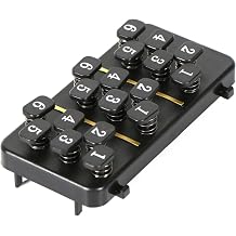 Guitar Chord Presser, One-Button Chord Trainer for Beginners, Portable Guitar Learning Helper Tool Black Home Decor