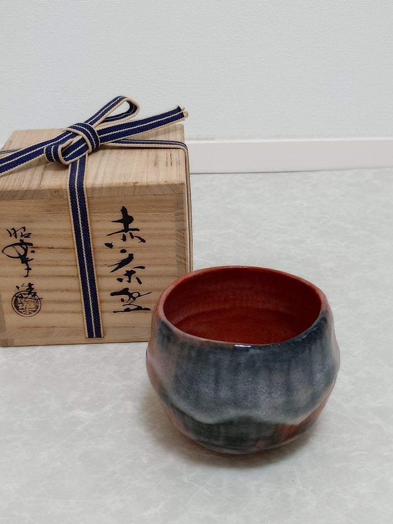 新品未使用 赤楽茶碗 三代昭楽 楽焼 楽焼窯元 赤 共箱 説明書 Yahoo!オークション -「楽焼 昭楽」の落札相場・落札価格