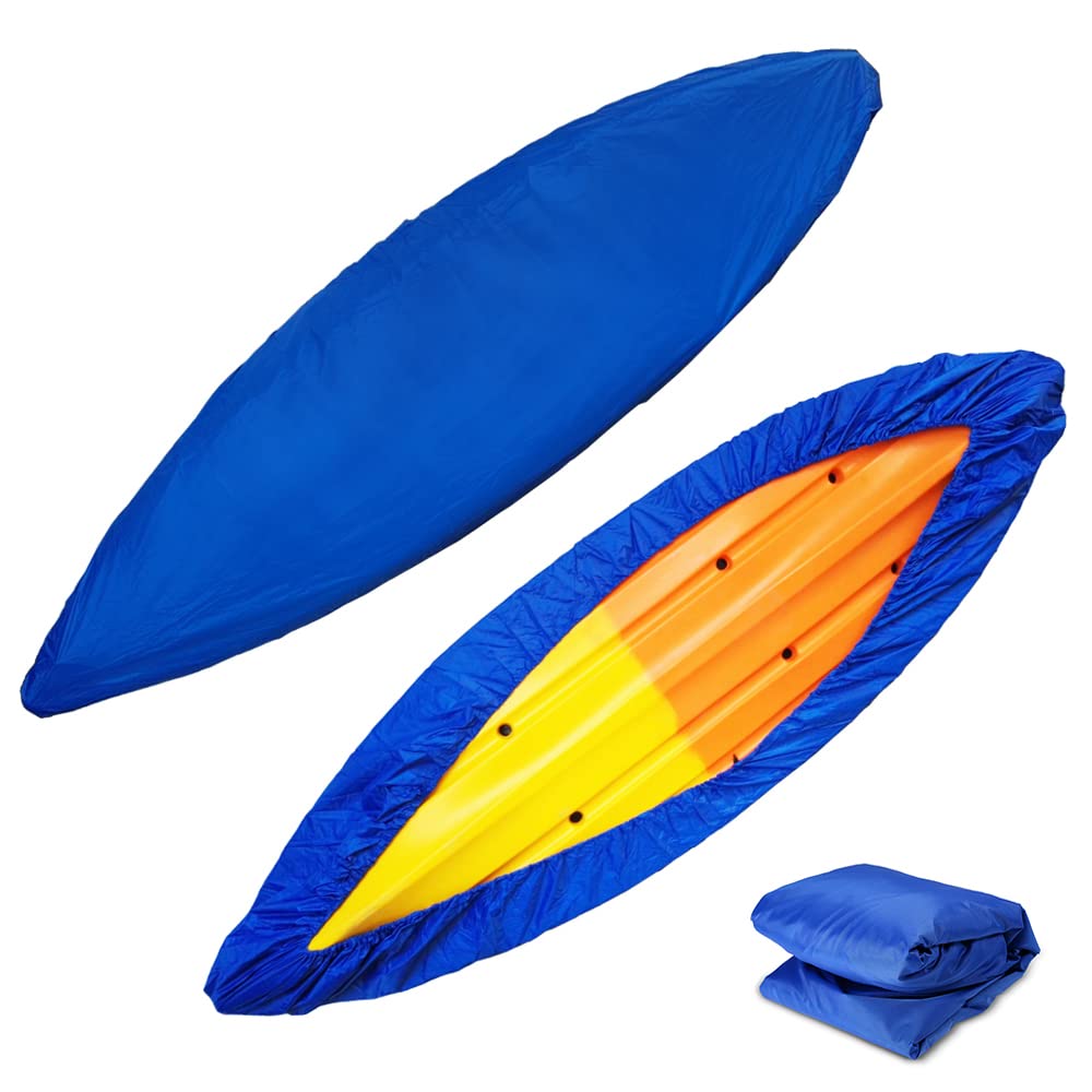Professionelle Universal Kajak Abdeckung Kanu Boot Wasserdicht UV-beständig Staubspeicherabdeckung Schild,Canoe Storage Cover