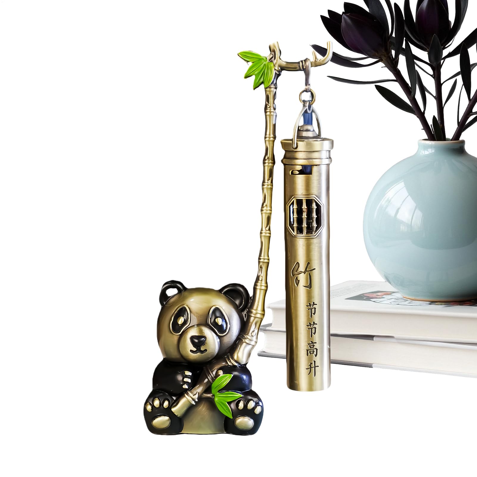 Brûleur d'encens panda idéal pour vos séances de yoga et spa à la maison