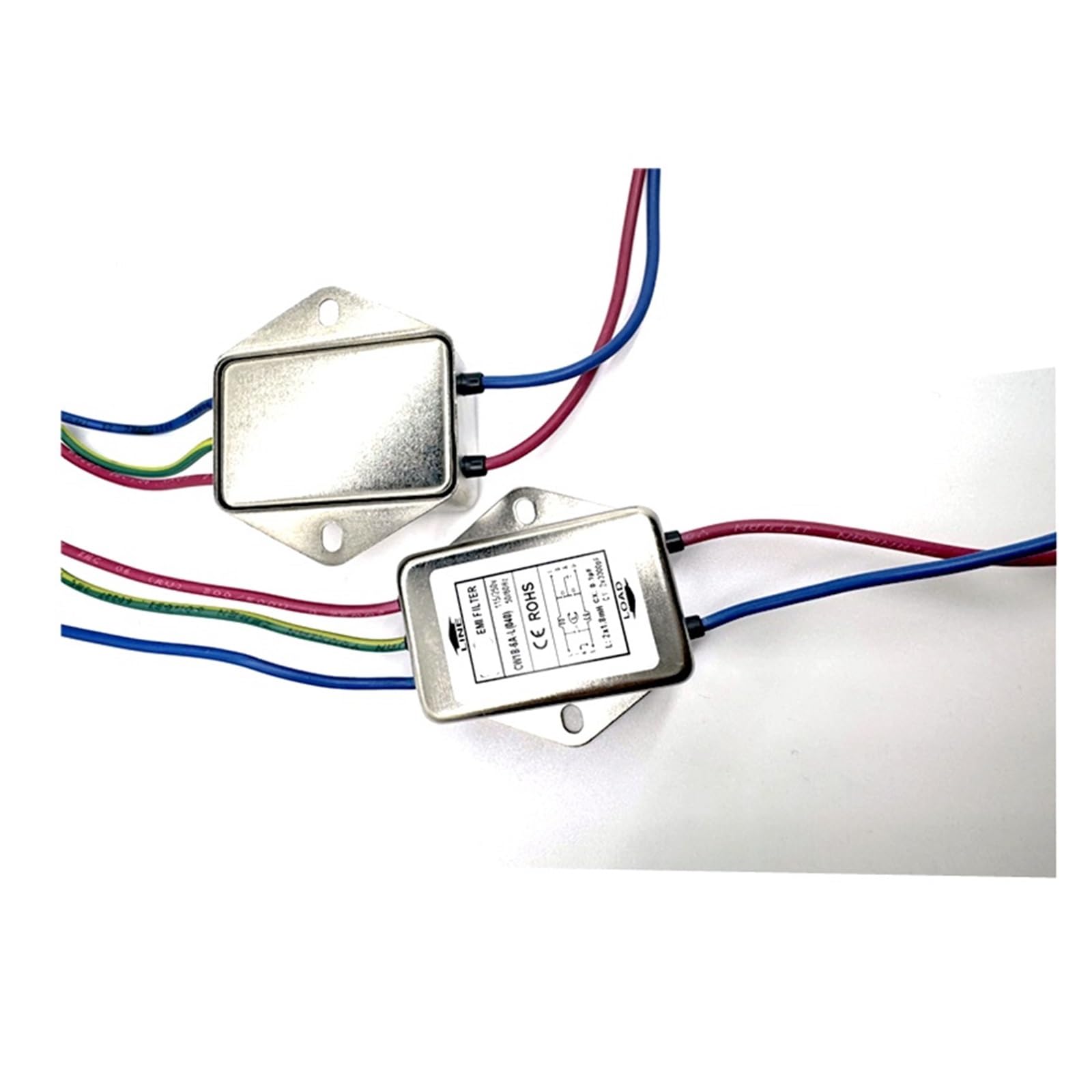 YTMJPQQJI Single-Phase Power Filter CW1B-3/6/10A-L(040) with line Audio Audio Purifier AC Interference(CW1B-10A-L(040))