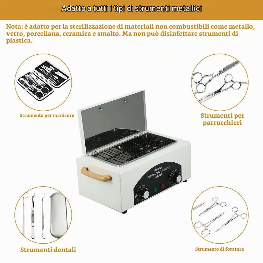 Sterilizzatore Macchina Dello Disinfettante Alta Temperatura Profesionalecon Serbatoio In Acciaio Inossidabile Per Lo Strumento Dell'acciaio Inossidabile Del Salone Di Bellezza