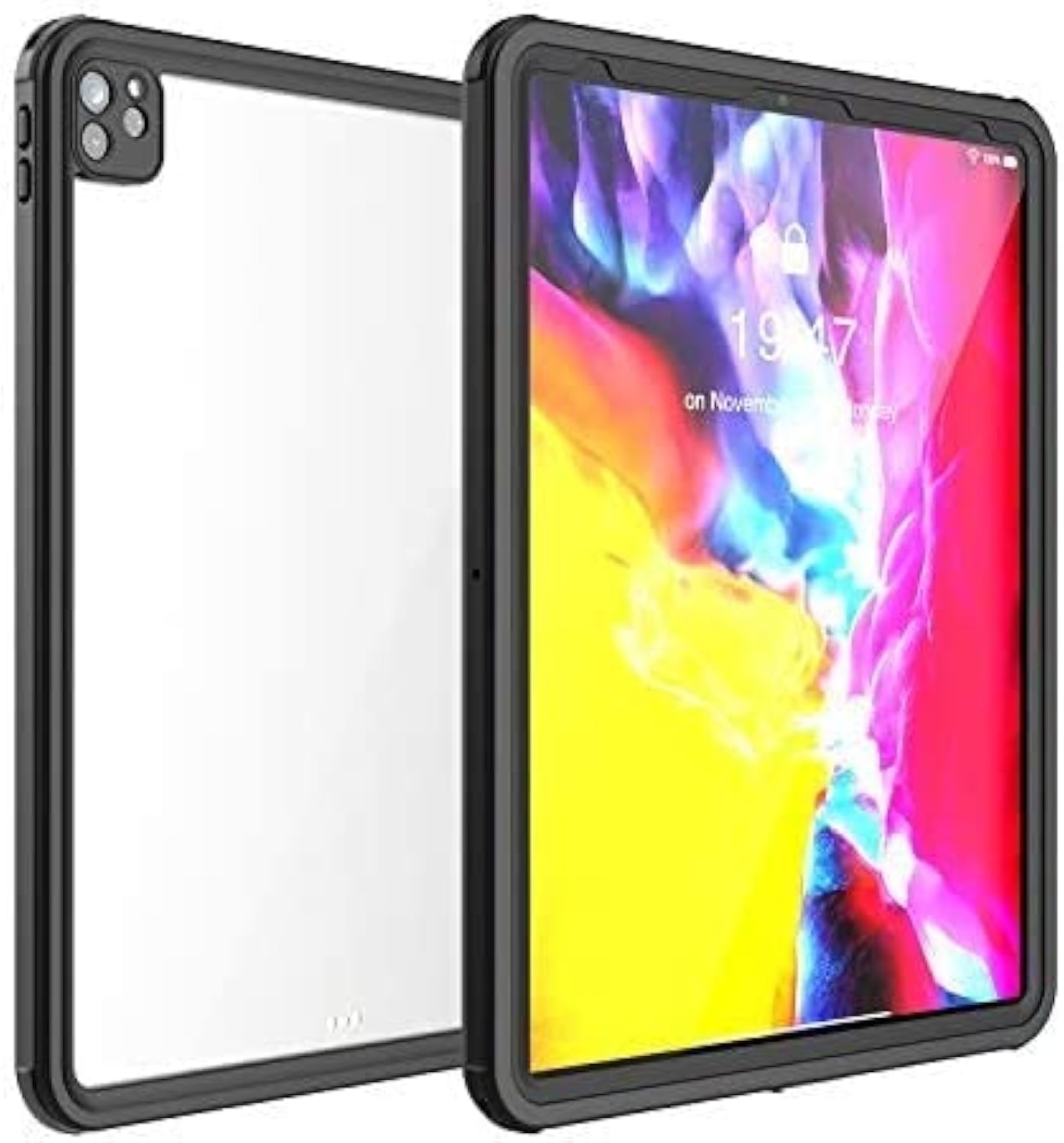 Amazon.com: for New iPad Pro 12.9 2020 Waterproof Case,with Built