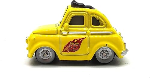 10 Estilos Coches de Película 2 Black Storm Jackson McQueen Truck 155 Vehículos fundidos a troquel Juego de juguetes para niños (Luigi)
