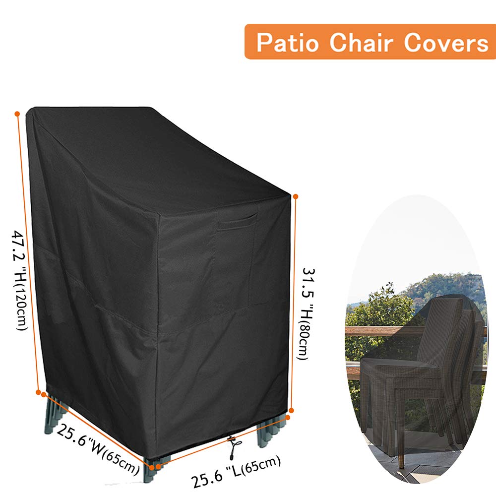 Copertura Per Panca Da Giardino LEKEFET – 420D Oxford, Impermeabile E Antivento, 134x70x65/94 Cm, In Nero