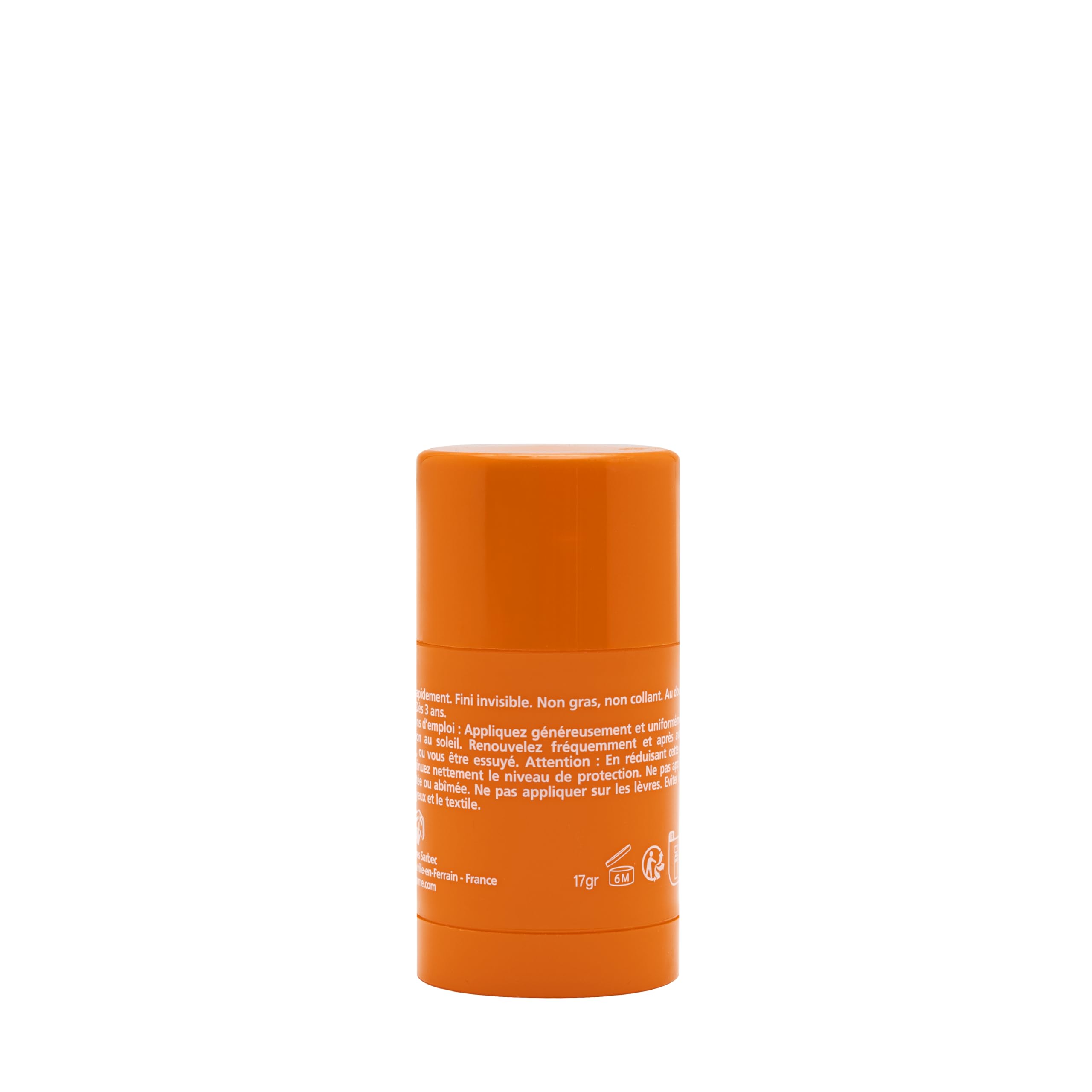 Corine de Farme - Stick Solaire SPF 50+ Très Haute Protection UVA/UVB - Zones Sensibles Visage Cicatrices et Tatouages - Fini Invisible - Actif Antioxydant Microalgue - 15ml