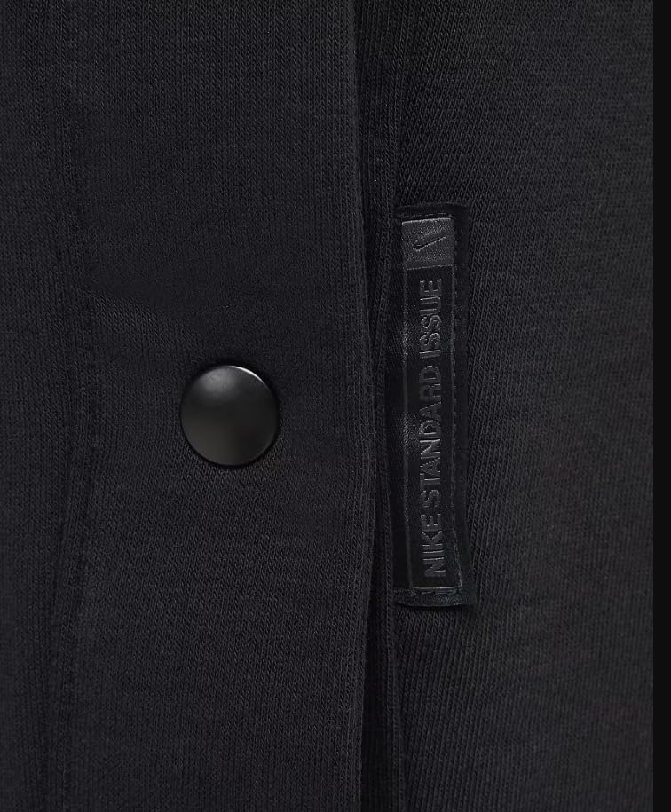 Nike Men's Lebron Standard Issue Therma-FIT Basketball Pants, Tear Away Snaps, Black4