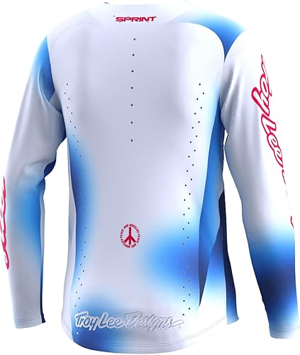 Miniatura 2 de Troy Lee Designs Camiseta juvenil Sprint Lucid Blue talla S