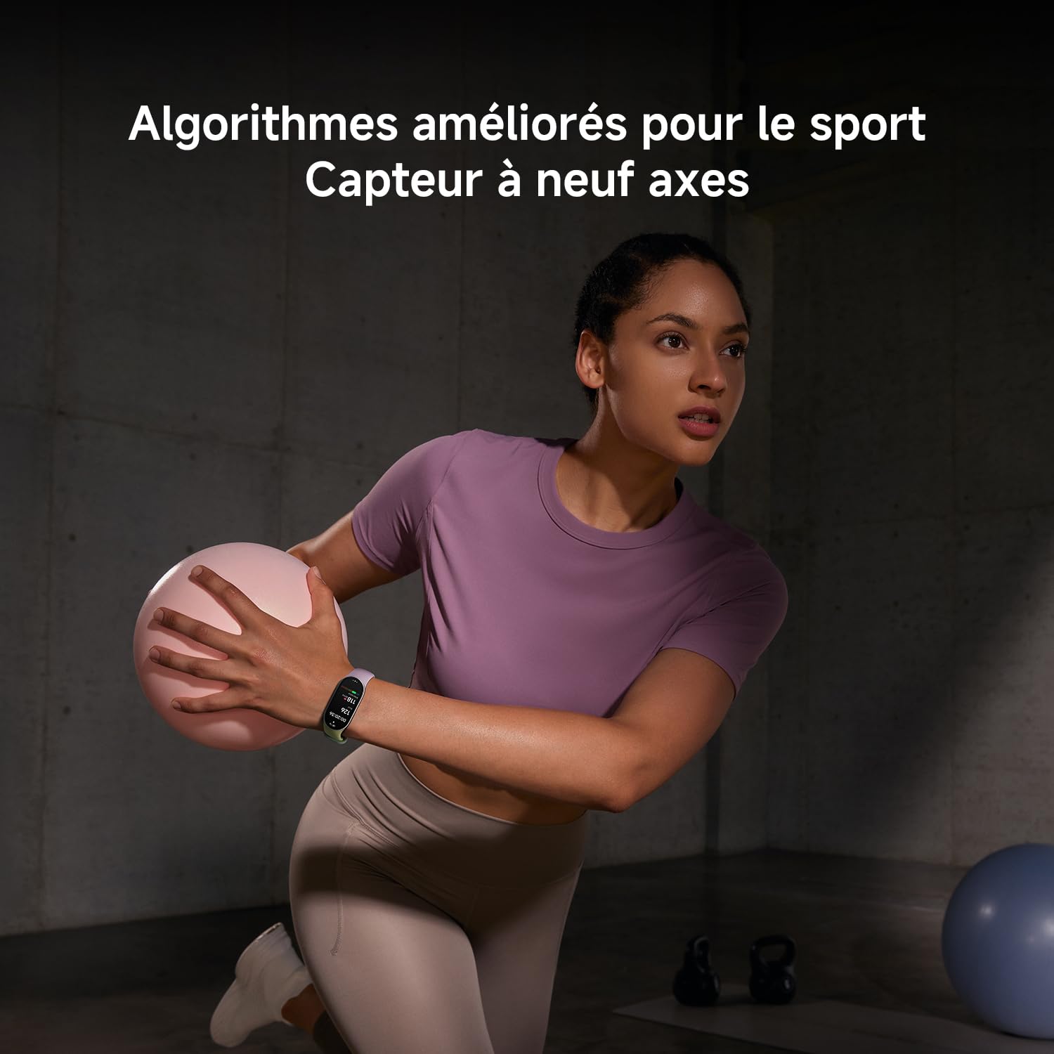 XIAOMI Smart Band 10, Bracelet Connecté, Autonomie 21 Jours, Blanc | Charge rapide, suivi sommeil et santé, 150+ sports, iOS et Android, 5 ATM, garantie 2 ans, cadres multimatériaux