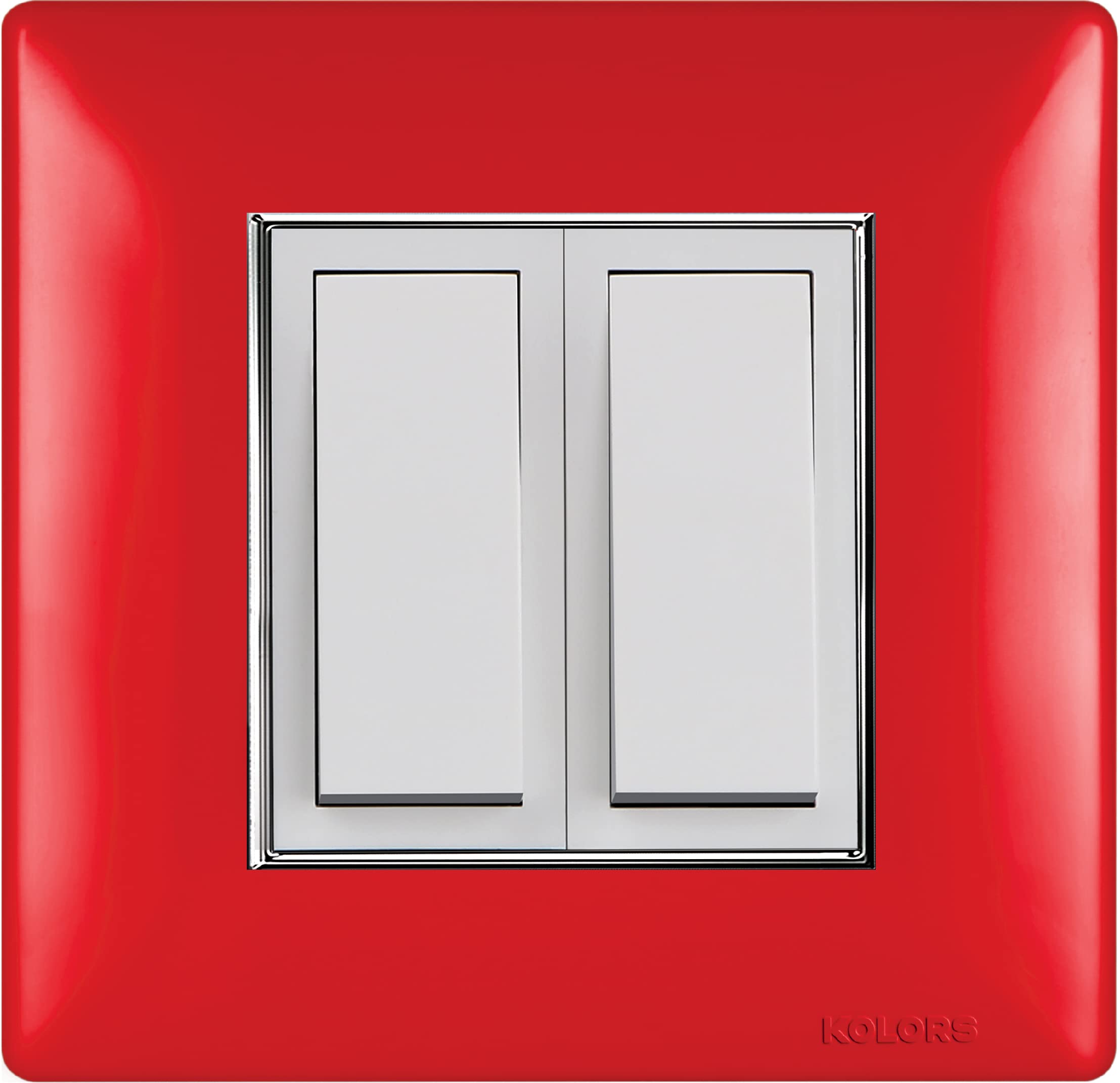 Sponsored Ad - 8 Module (Hz) Plate Blooming Red With Silver Line[KBC Selekt]