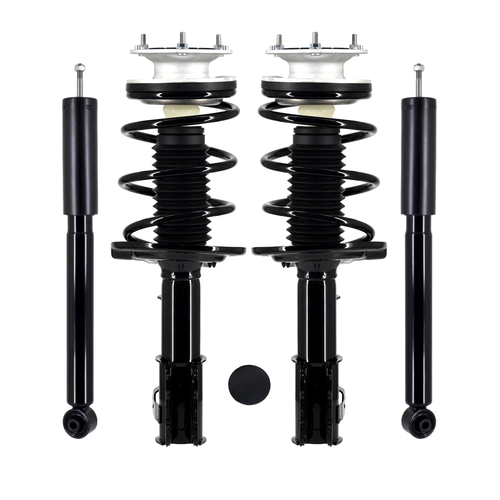 OREDY Pair Front Struts w/ Coil Spring Assembly for 2011-2015 Dodge Durango (RWD; 3.6L) Jeep Grand Cherokee (AWD/RWD) - 172546L 172546R OREDY Pair Front Struts w/ Coil Spring Assembly for 2011-2015 Dodge Durango (RWD; 3.6L) Jeep Grand Cherokee (AWD/RWD) - 172546L 172546R