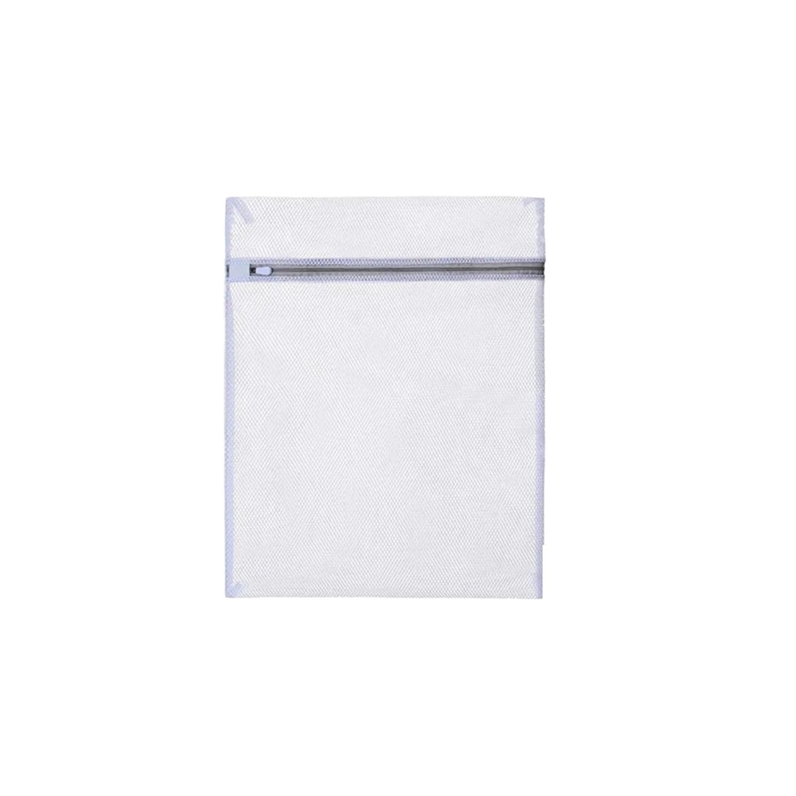Zyayng One Color 6Pcs Mesh Laundry Bag Polyester Wash Bags Coarse Net Basket For Washing Machines Bra For Clothes(30X40cm)