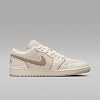 Nike Air Jordan 1 Low SE Zapatillas para Mujer (Marrón Madera Clara/Cáñamo/Blanco Hueso) 5