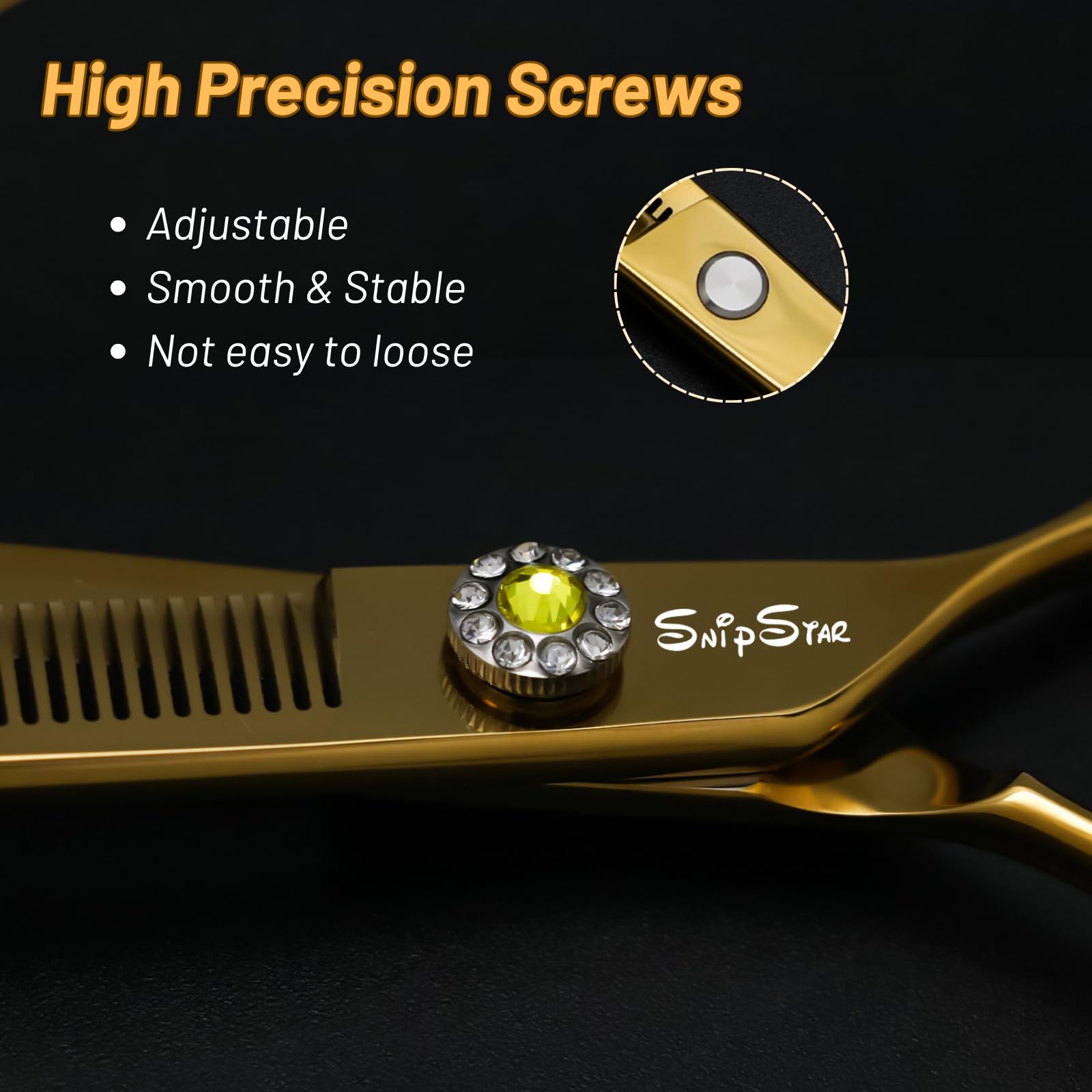 56 dents VG10 acier ciseaux de soins pour chiens, 25 degrés courbes, ciseaux ergonomiques de 7,5 pouces pour chiens et chats, ciseaux professionnels d'amincissement à 30% pour pet grooomer