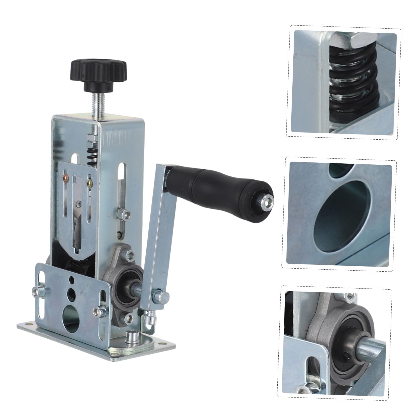 SHINEOFI Pelacables Manual de Metal para Cables Herramienta Multifunción de Pelado con Manivela para Reparaciones Eléctricas y Reciclaje de Alambres