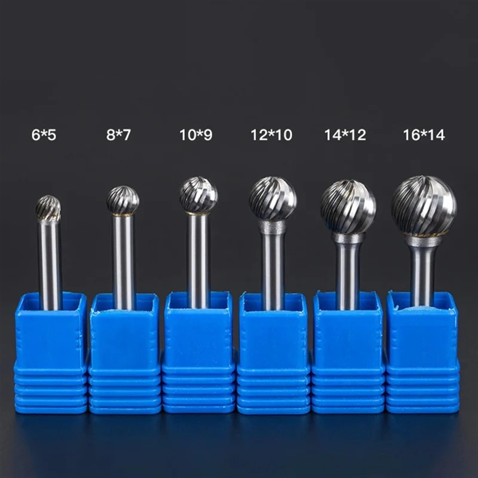 1 szt. pilnik obrotowy 6 mm trzpień typ D metalowy stalowy zadzior szlifierski z węglika spiekanego narzędzie ręczne 6 mm 16 mm (1 szt. 4288)