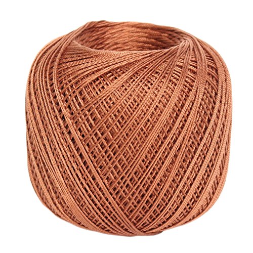 オリムパス製絲 エミーグランデ レース糸 合細 Col.738 ブラウン系 50g 約218m