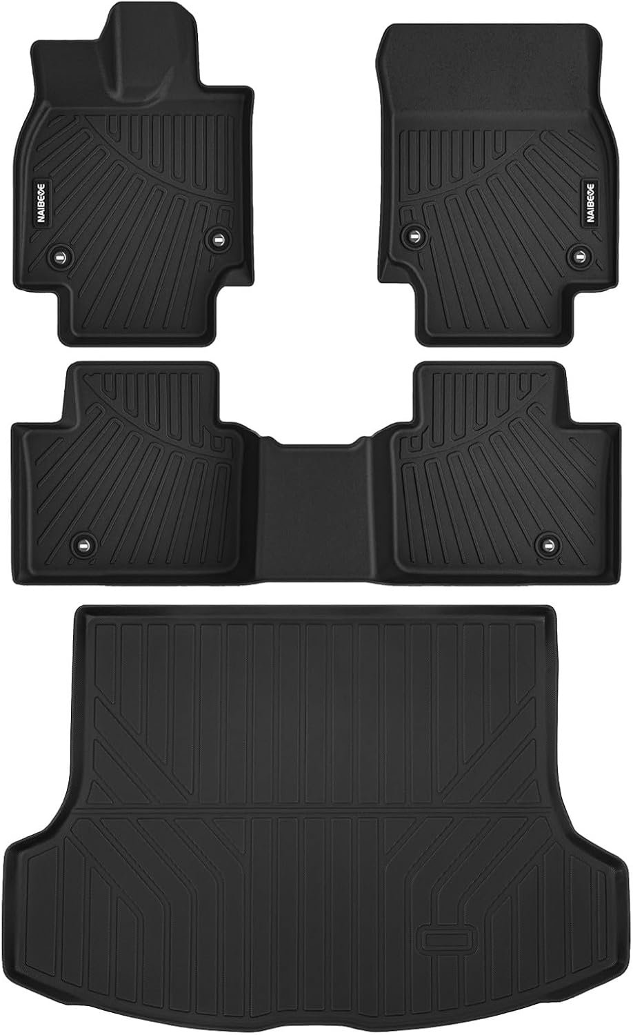 Naibeve Floor Mats for Toyota Crown Signia 2025 - All Weather Custom for 2025 Toyota Crown Signia Floor Mats Cargo Mat Liners & Floor Liner Accessories