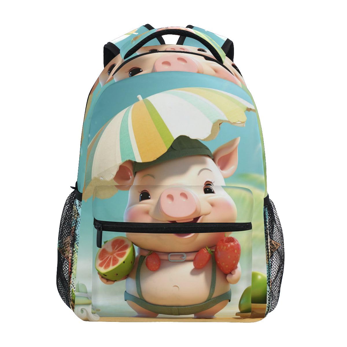 Bolsa De Deporte Paraguas De Cerdos Mochilas Escolares Para Gimnasio