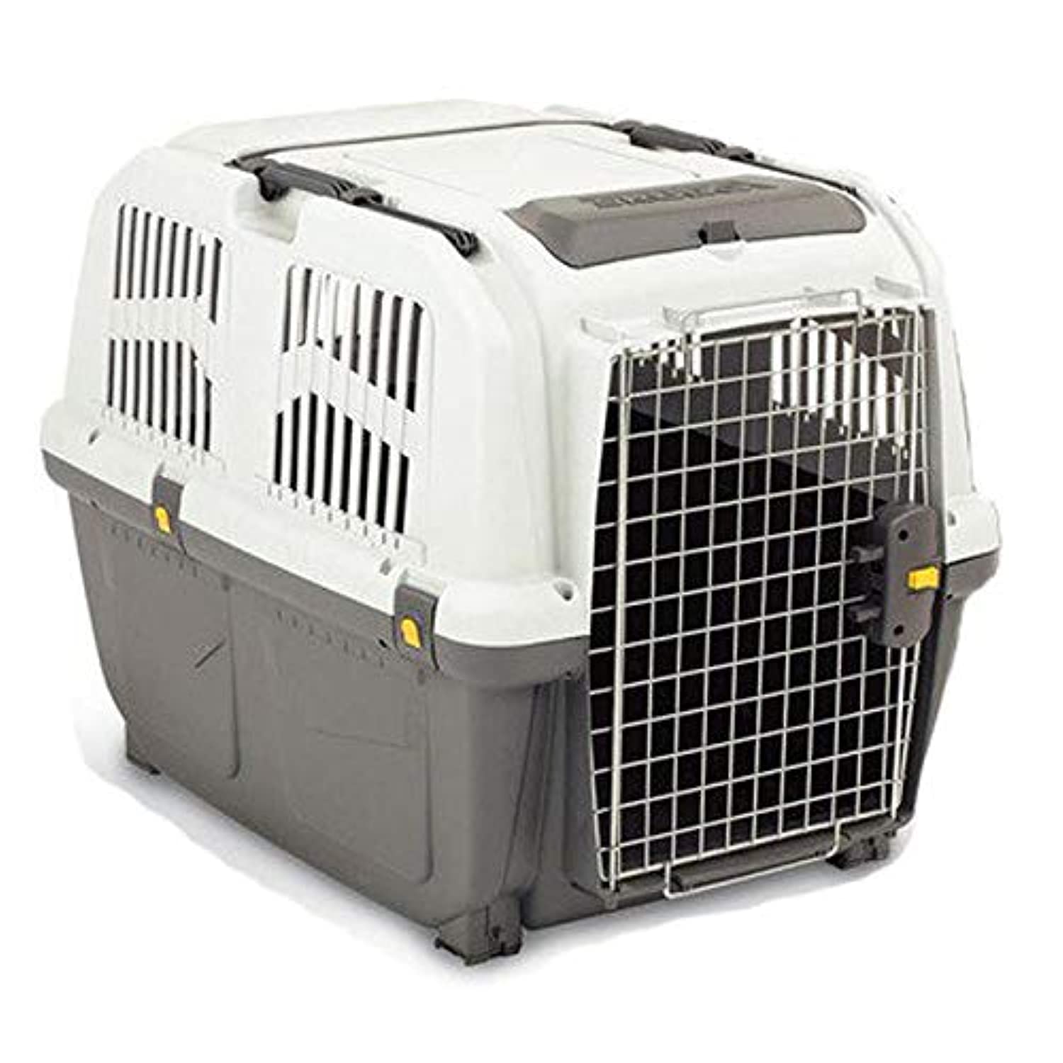 SKUDO 4 M GREY IATA PET TRANSPORT CARRIER L68 x W48 x H51cm