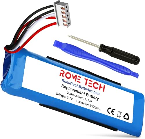 Rome Tech Replacement Battery for JBL Flip 4, Flip 4