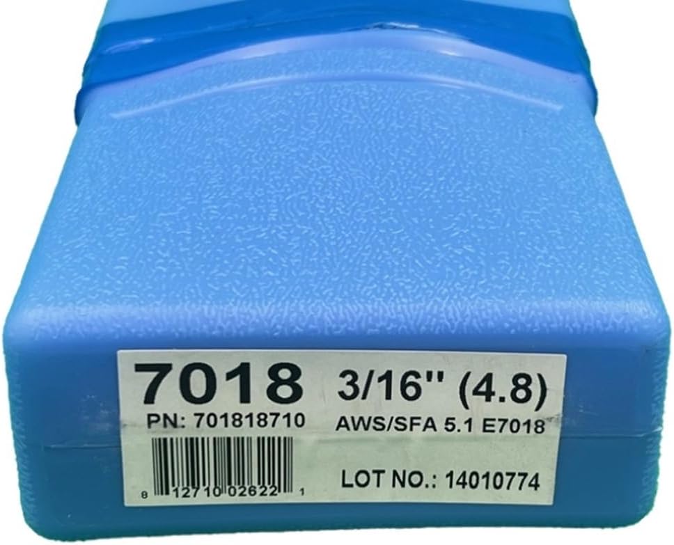 7018 Welding Rod 5/32", E7018 Stick Welding Electrodes 5Lbs Steady Arc with Low Spatter, E7018 5/32" - (5/32" 5 Pound Box) E7018-532-5