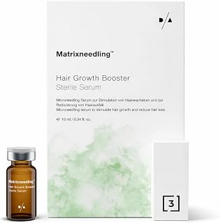 Matrixneedling Hair Growth Booster - Microneedling Hair Loss Serum with Biotin and Vitamin B Complex - Sterile Hair Growth Serum for Dermaper, Dermastamp and Mesotherapy