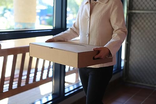 Miniatura 4 de Southern Champion Tray 1188 Bandeja desplegable convertible de papel kraft corrugado, 21-12 "x 14-58" x 15-38" (paquete de 25)