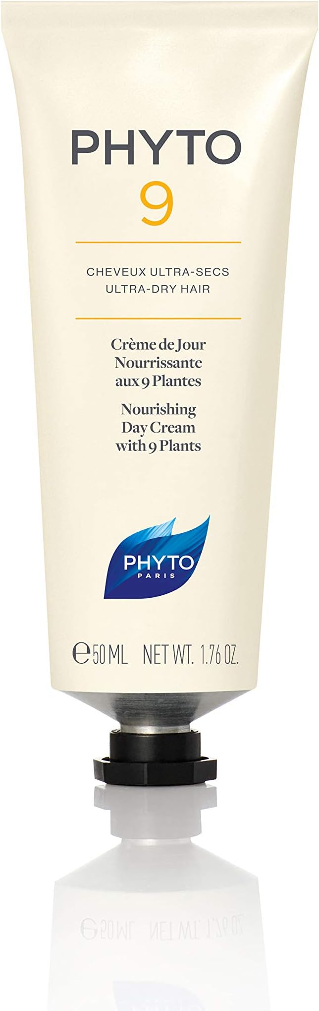 Phyto 9 Ultra-Dry Hair Nourishing Day Cream with 9 Plants, Rosemary, Free from Paraben, Sulfate, Phthalates, Petrochemicals, Talc and Cruelty, 50ml