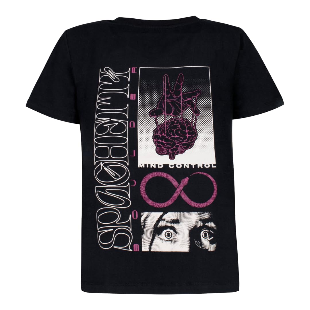 Rock Experience Mind Control SS Woman T-Shirt Maglietta A Maniche Corte Donna (Pacco da 1)
