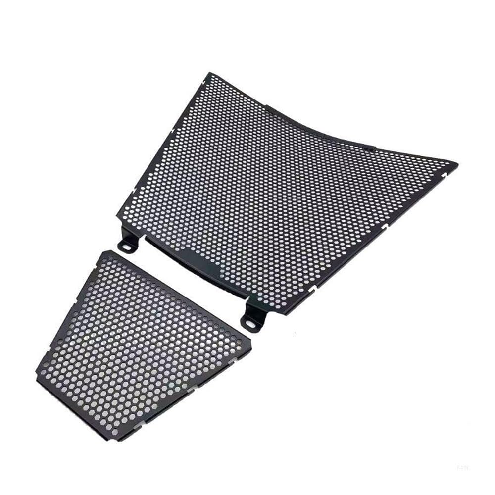 Kühlerabdeckung Motorrad Kühlerschutzgitter Grillabdeckung Zubehör Mesh Cap Schwarz