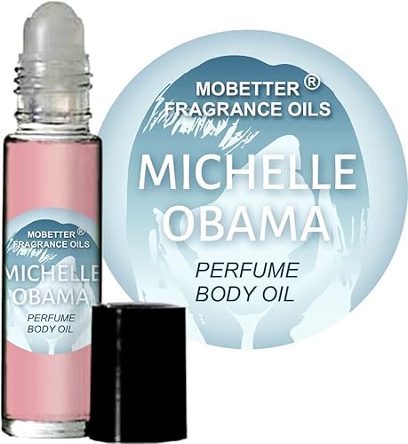 MOBETTER FRAGRANCE OILS Michelle Obama - Perfume corporal para mujer, 0.3 fl oz, tamaño de viaje