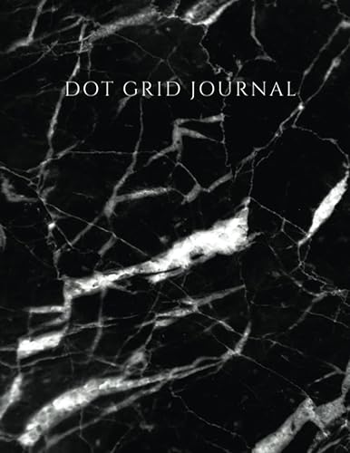 DOT GRID JOURNAL Dot grid notebook 0.2 inch, Rainbow Dotted Notebook size 8.5 x 11 For Bullet Journaling, Lettering, Sketching Notes.Marmo cover.