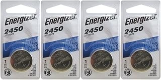 MBS Compatible with Energizer Lithium Coin Blister Pack Watch/Electronic Batteries CR2450 (Pack of 4)