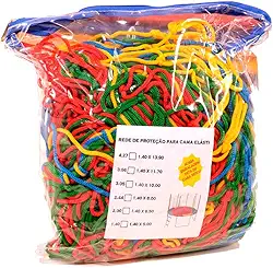 Rede de Proteção para Cama Elástica Pula Pula 2,44m 2,50m