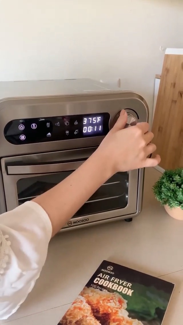 moosoo air fryer oven ma12