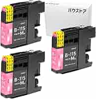 Brother LC115M/C/Y インクカートリッジ各色５個セット Amazon.co.jp: ブラザー工業 【brother純正】インクカートリッジ