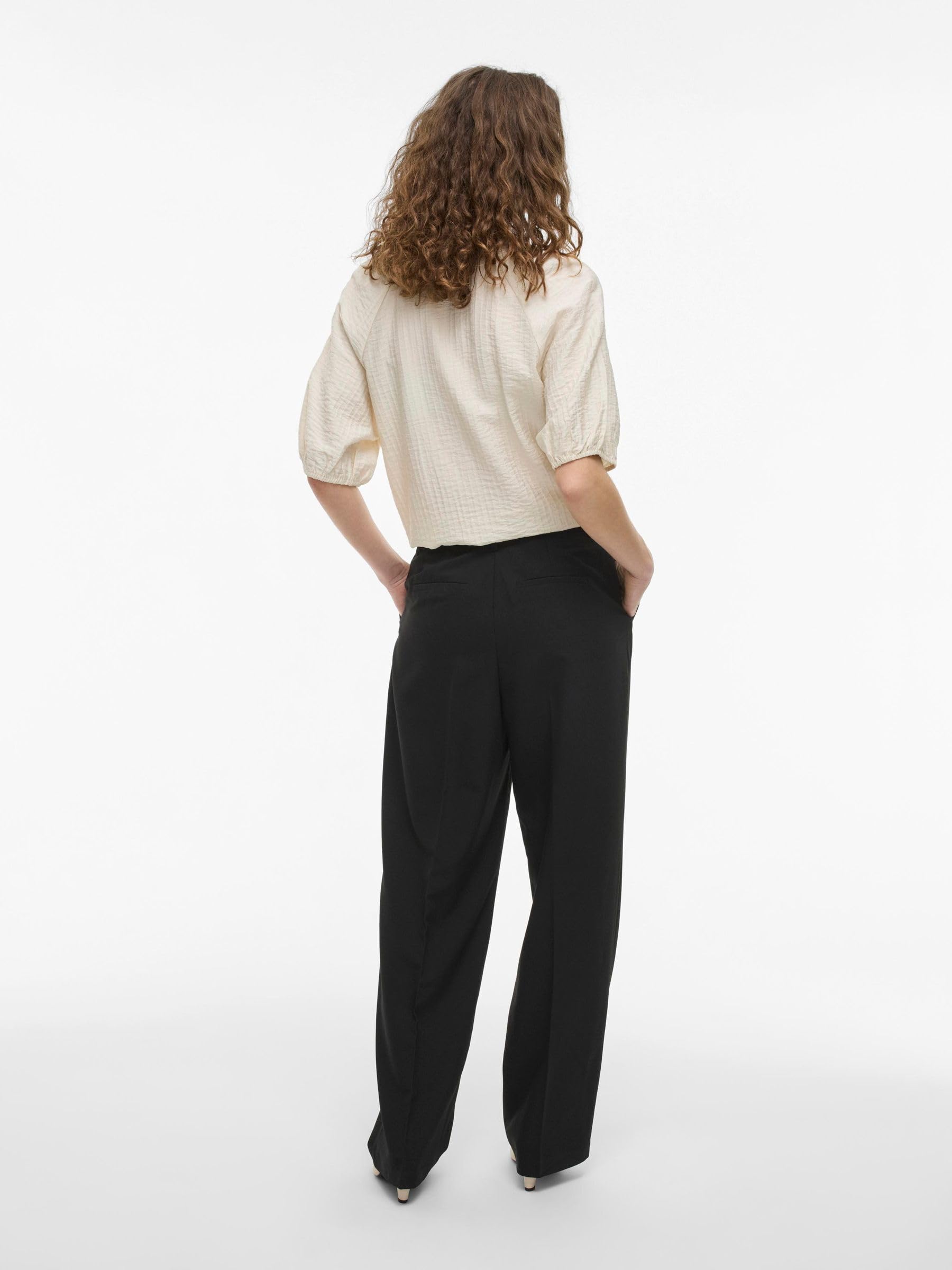 Vila Trousers High Waist