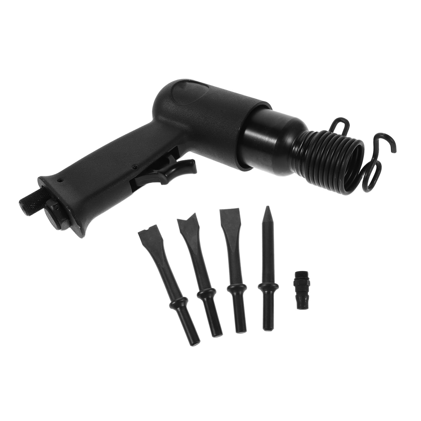 HEMOTON Kit Marteau Pneumatique avec Burins Outil Léger Ergonomique pour Réparation Automobile Élimination Rapide Rouille et Entretien des Plaquettes de Frein