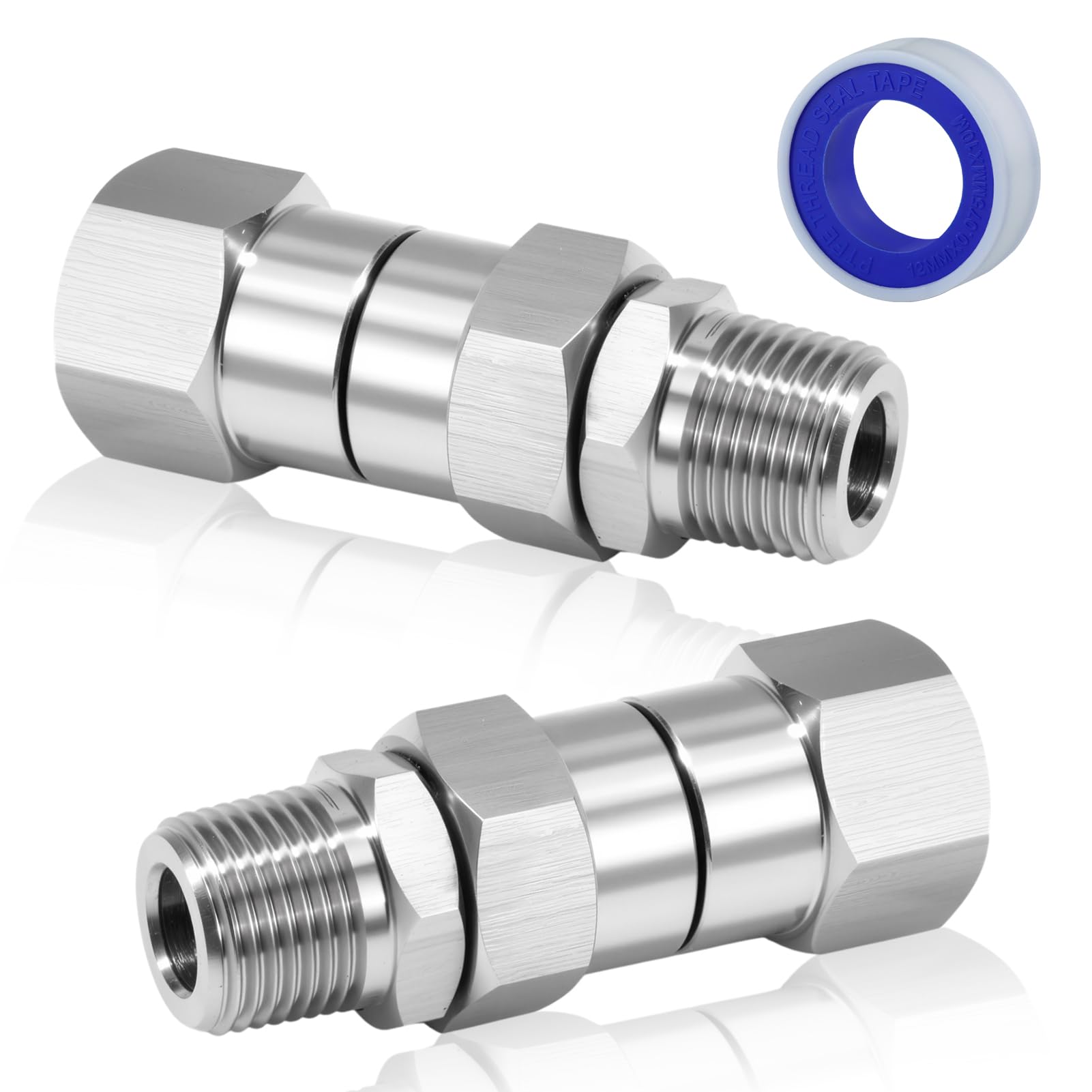 Amazon.co.jp: SPEEDWOX 2個セット 3/8インチ 高圧洗浄機用回転式接続