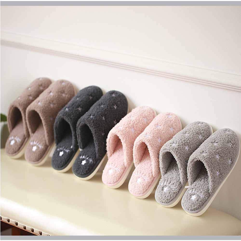 Pantuflas mullidas,rosa,deslizadores de piel sintética,esponjosas,cómodas,elásticas,de interior,para interior,para mujer,súper esponjosas,antideslizantes,resistentes al desgaste,suela,pareja,pantuflas