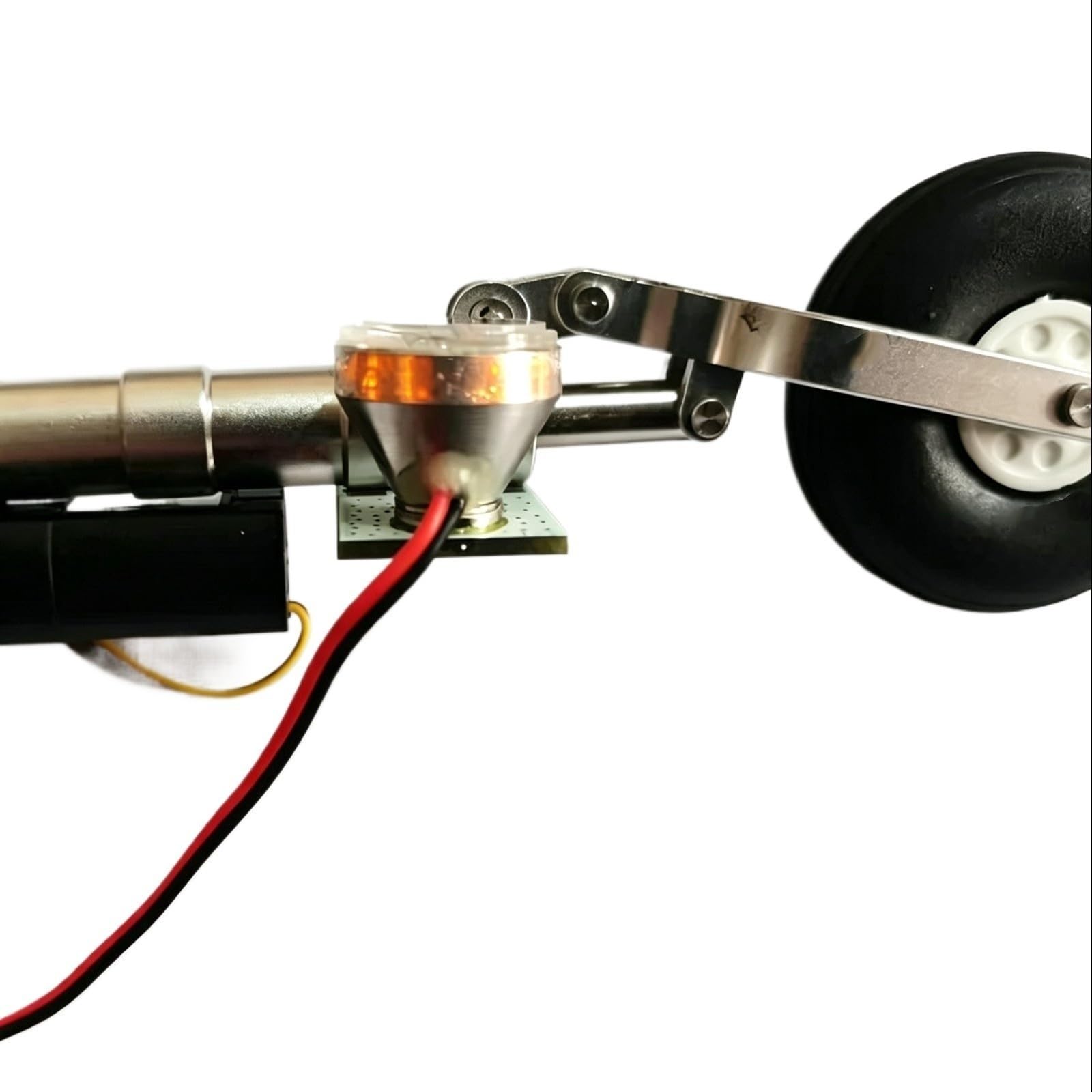 Juego Luz Aterrizaje LED 3W 5V‑8.4V PWM Avión RC | perlas led 3W,alimentación receptor,control canal pwm(3W 5V5A white light)