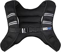 Vista 7 de RUNmax Chaleco con peso ajustable de 20 libras a 150 libras con opción de hombreras para hombres y mujeres