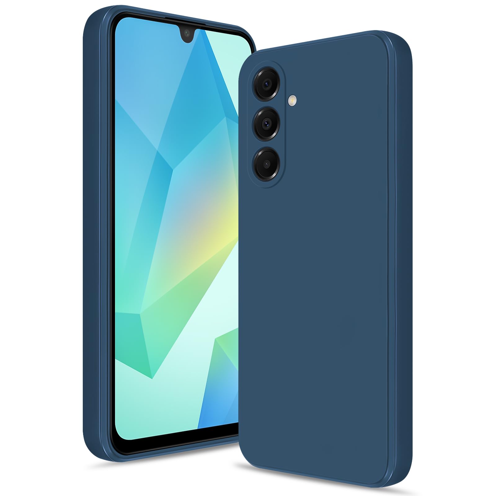 Btstring Case for Samsung Galaxy A16, Soft Silicone Case with Upgraded Camera Protection, Shockproof Slim Case Cover with Anti-Scratch Microfiber