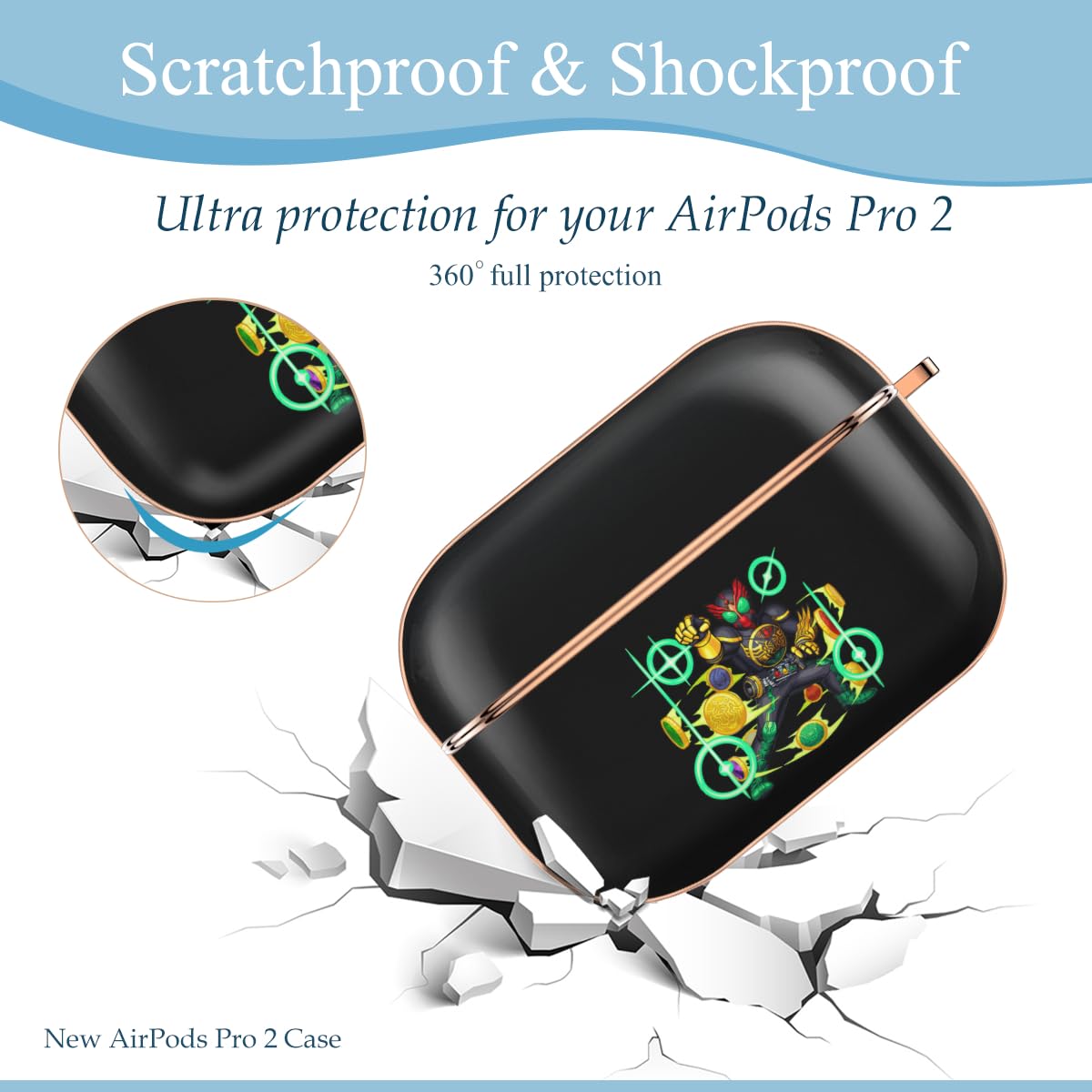 Amazon.co.jp: AirPods Pro2 ケース 仮面ライダーオーズ Pro 第2