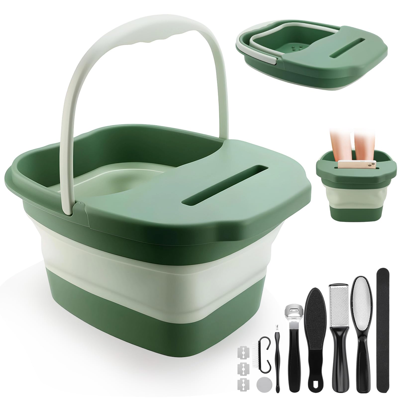 baignoire pliable 10en1 massage pieds