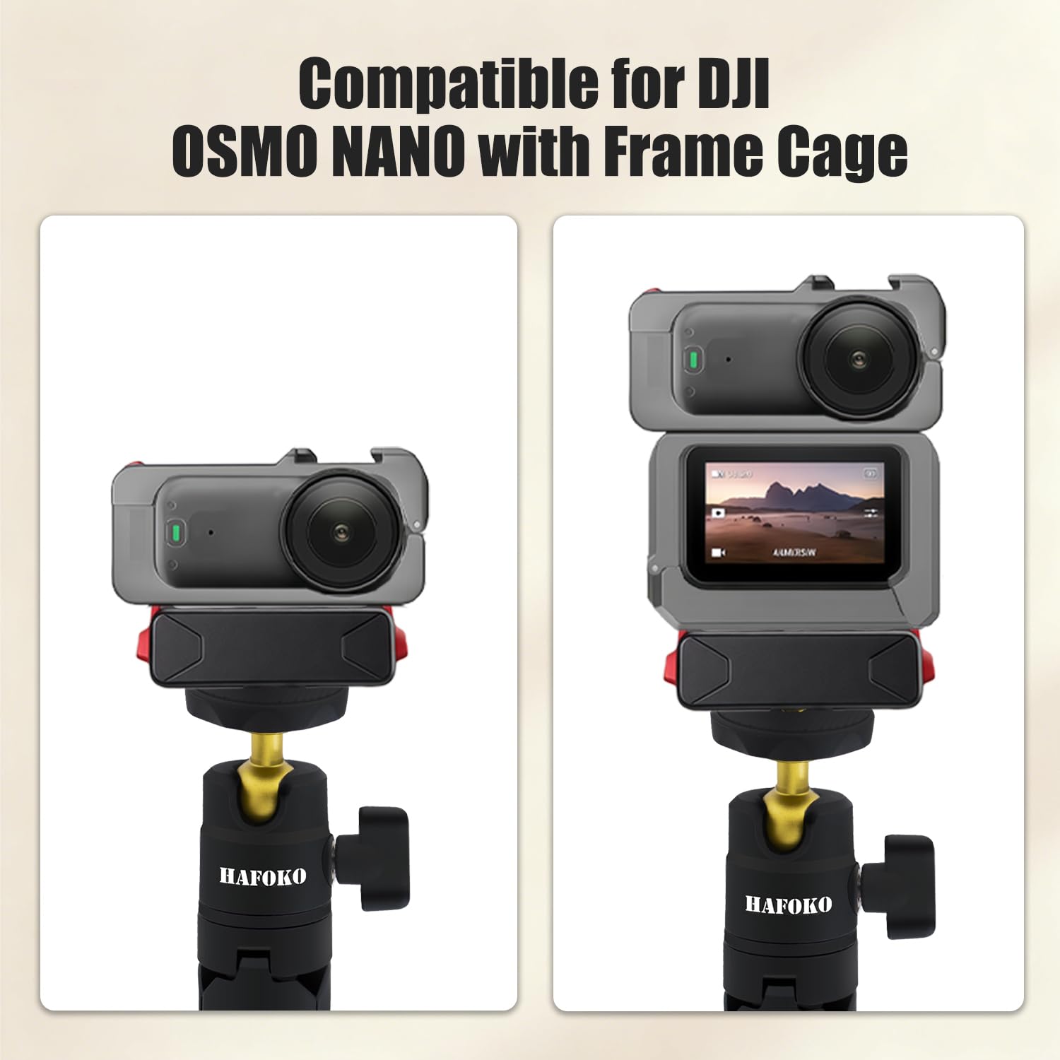 Coyktonty Support magnétique compatible avec DJI Osmo Nano, stabilisateur de bureau, l'angle peut être librement ajusté, prise de vue vidéo de voyage, prise de vue POV Coyktonty Support magnétique compatible avec DJI Osmo Nano, stabilisateur de bureau, l'angle peut être librement ajusté, prise de vue vidéo de voyage, prise de vue POV