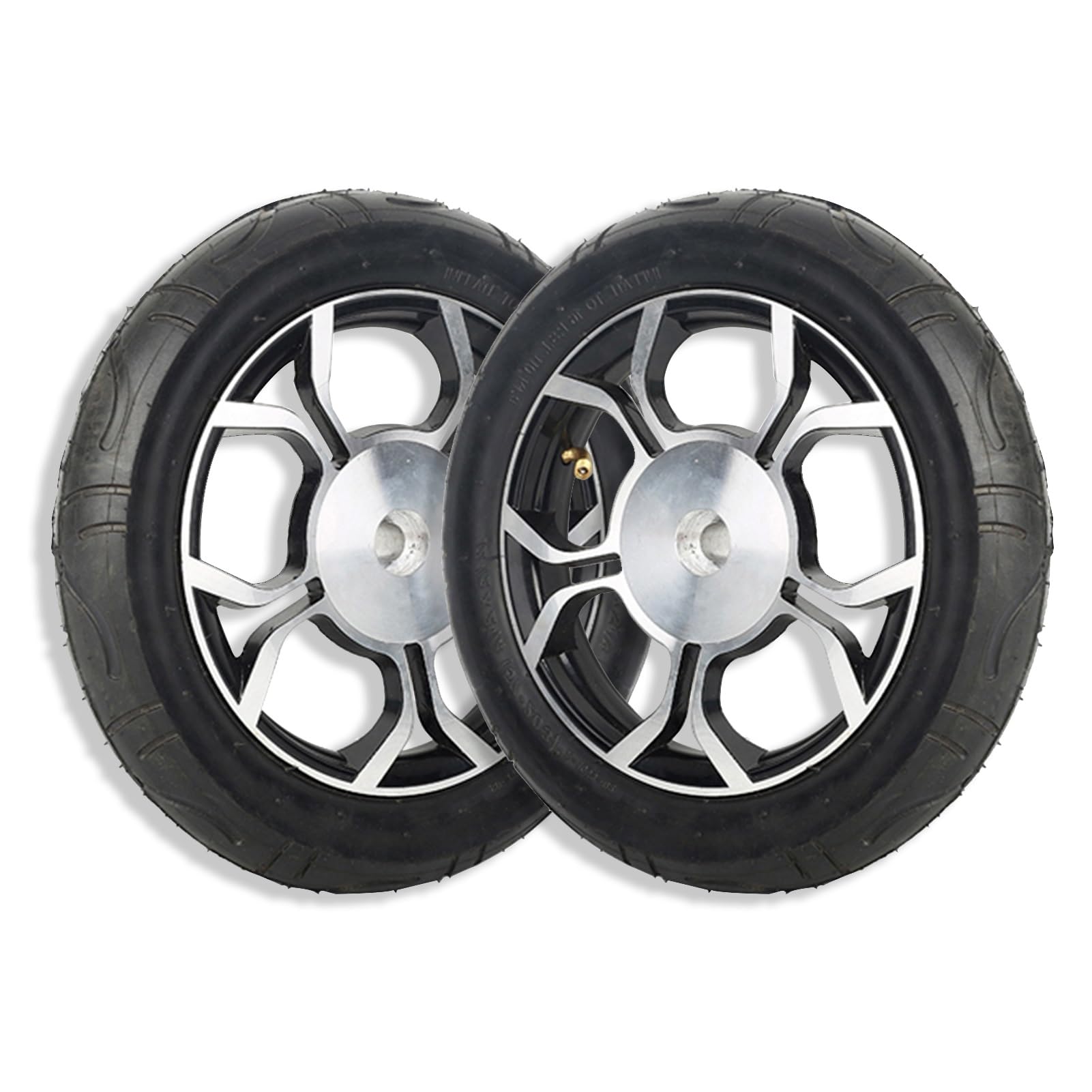 Ruedas Traseras para Silla de Ruedas Eléctrica, 12 1/2 x 2 1/4 Ruedas de Repuesto para Andador, Neumáticos